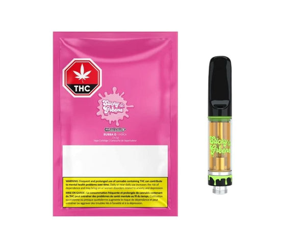 Sticky Greens - Bubba G Liquid Diamonds Vape Cartridge