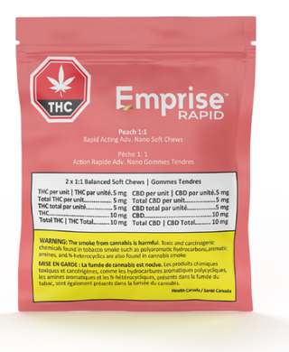 Emprise Rapid Peach 1-1 Soft Chews