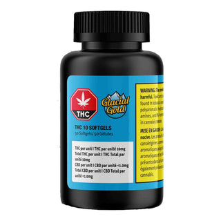 Glacial Gold THC 10 Softgels