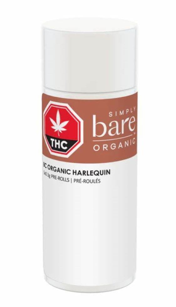 Simply Bare BC Organic Harlequin Pre-Rolls