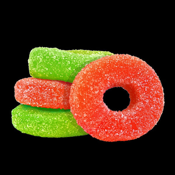 Olli O's Sour Cherry & Watermelon THC/CBG/THCV Gummies