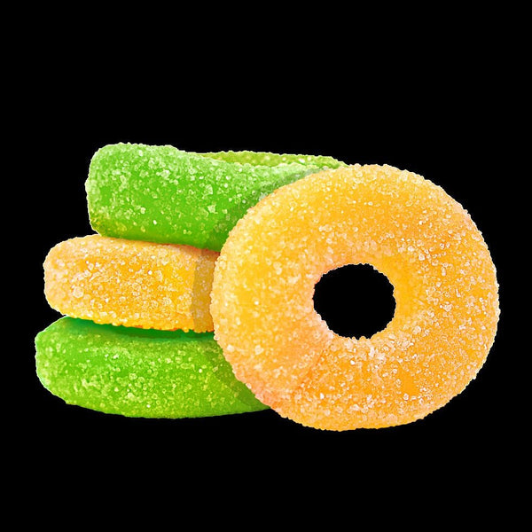 Olli O's Kiwi & Mango THC/CBG/CBD Gummies