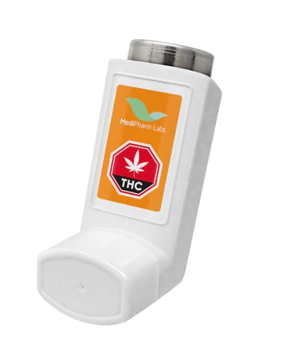 Medipharm Labs - Shake & Puff Rapid THC Inhaler | Abba Medix