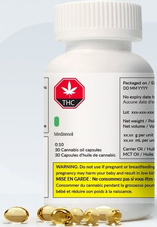 Medisenol 0:10 CBD Softgel Capsules [AB]