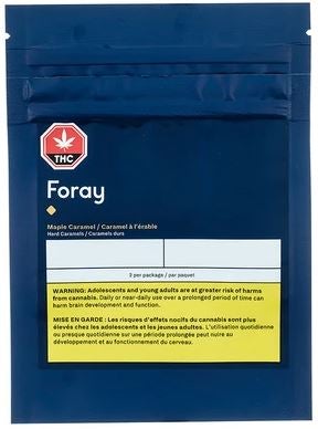 Foray THC Maple Caramel Candy [BC]