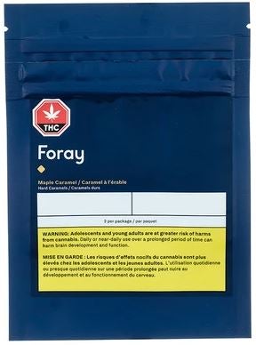 Foray THC Maple Caramel Candy [ON]