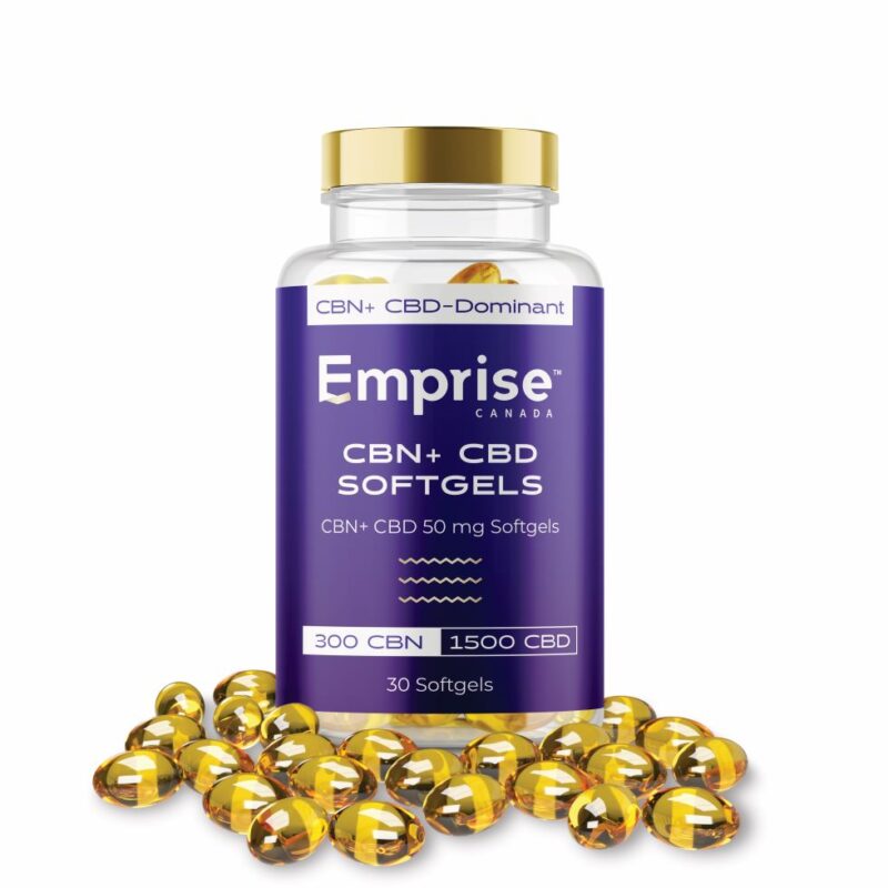 Emprise CBN + CBD 50 mg Softgels