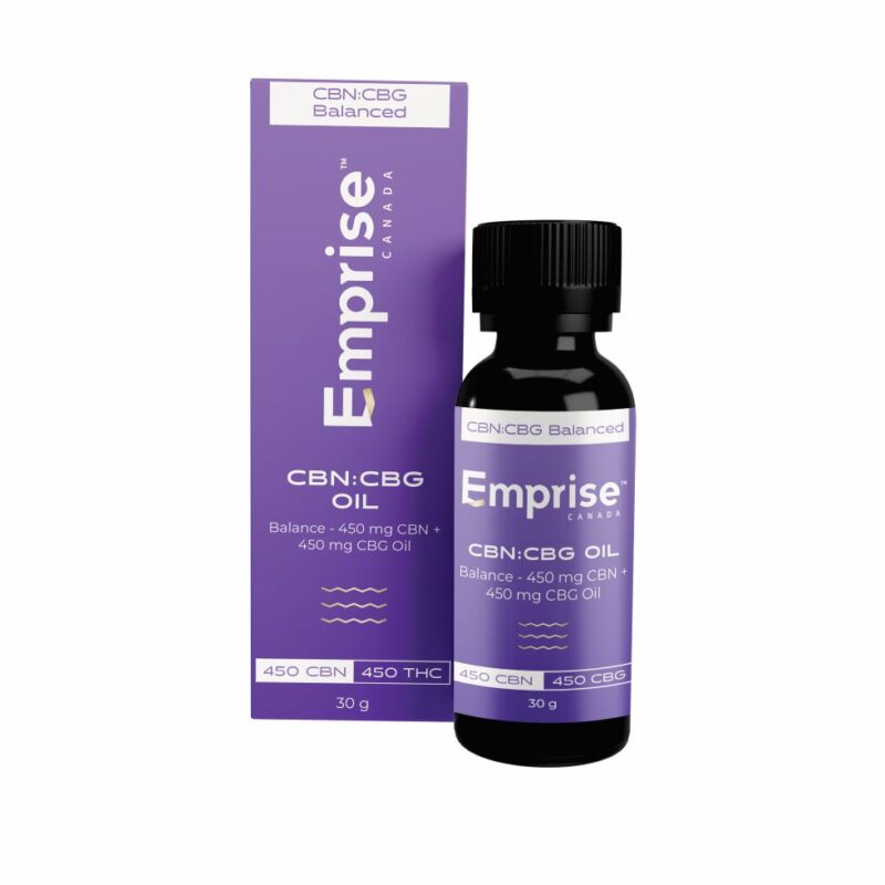 Emprise Balance - 450 mg CBN + 450 mg CBG Oil
