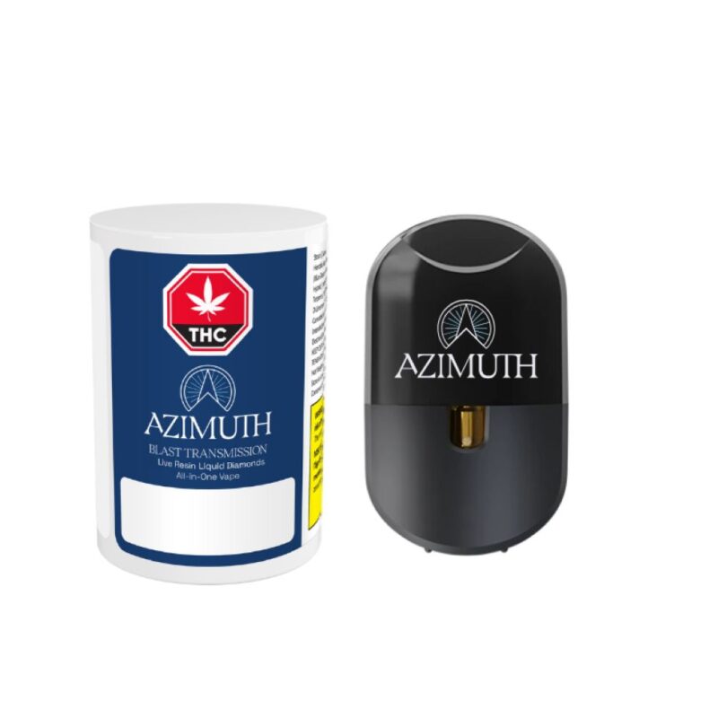 Azimuth Blast Transmission Live Resin Liquid Diamonds AIO Vape
