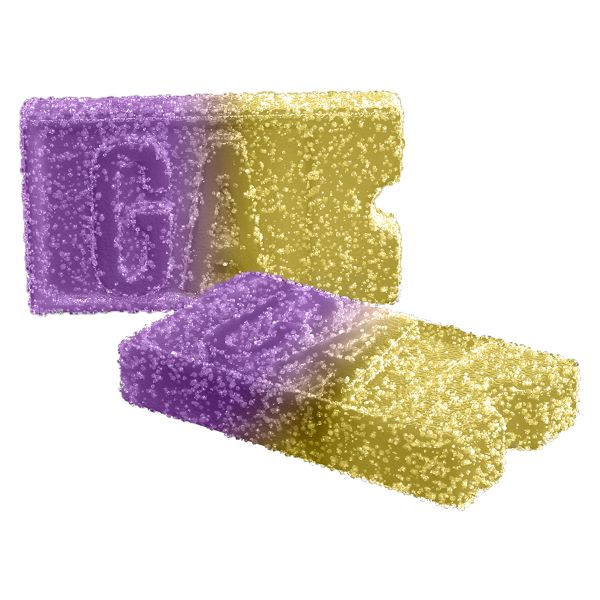 General Admission Passion Fruit Mango 1-1 THC and CBG Soft Chews