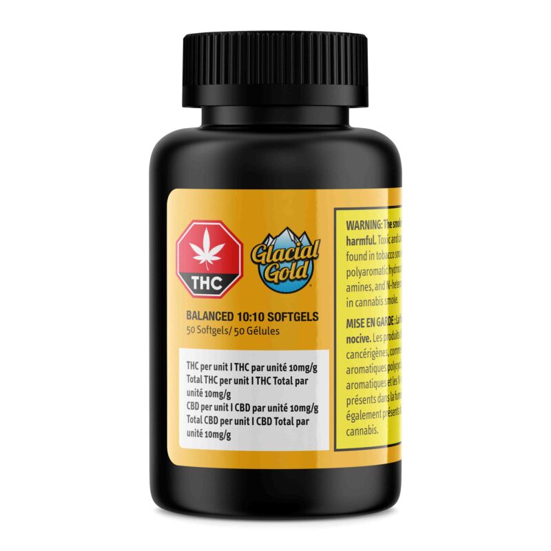 Glacial Gold Balanced 10-10 Softgels