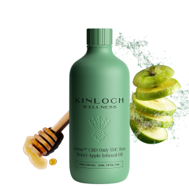 Kinloch Serene CBD ONLY THC Free Honey Apple Infused Oil