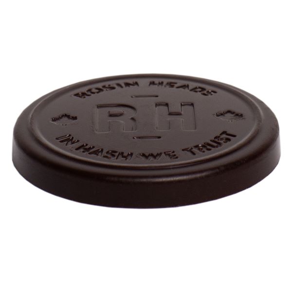 Rosin Heads Hash Rosin Coin - 70% Dark Chocolate