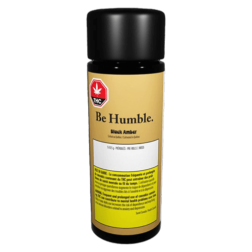 Be Humble - Black Amber Pre-Rolls