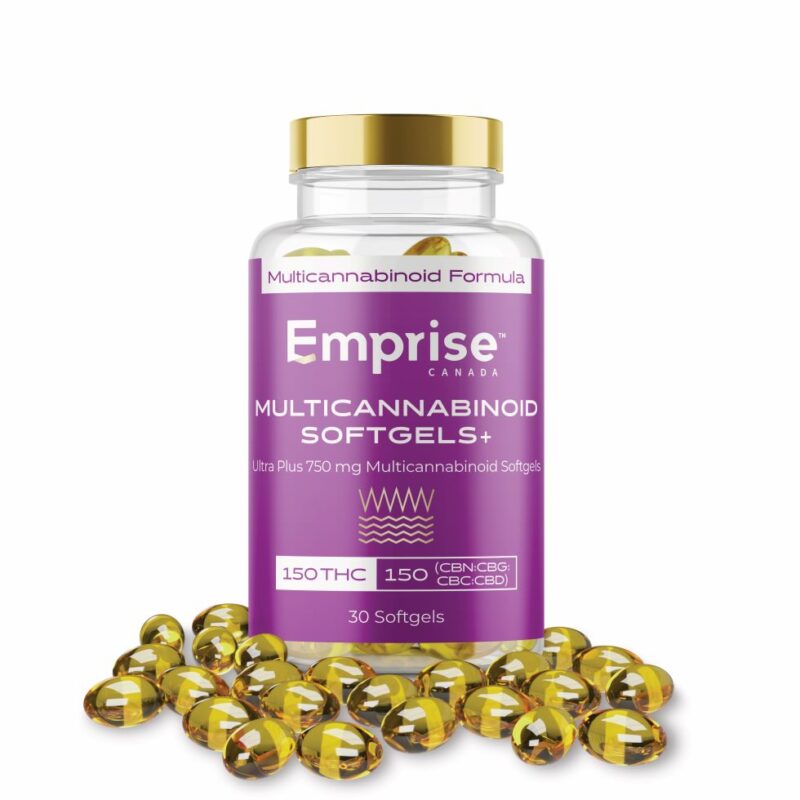 Emprise Ultra Plus 750 mg Multicannabinoid Softgels