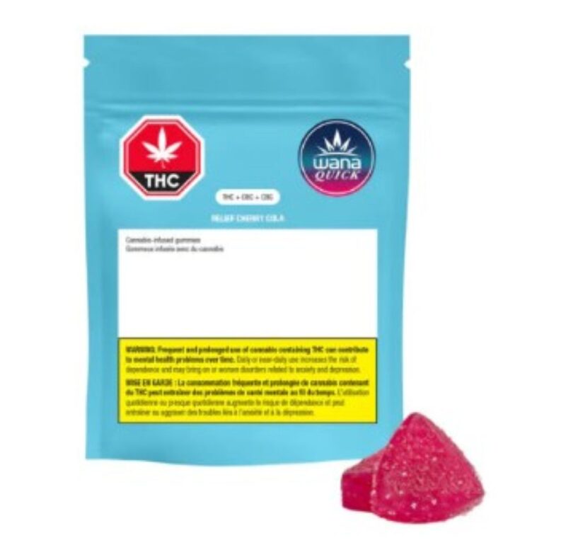 Wana Quick Relief Cherry Cola THC/CBG/CBC