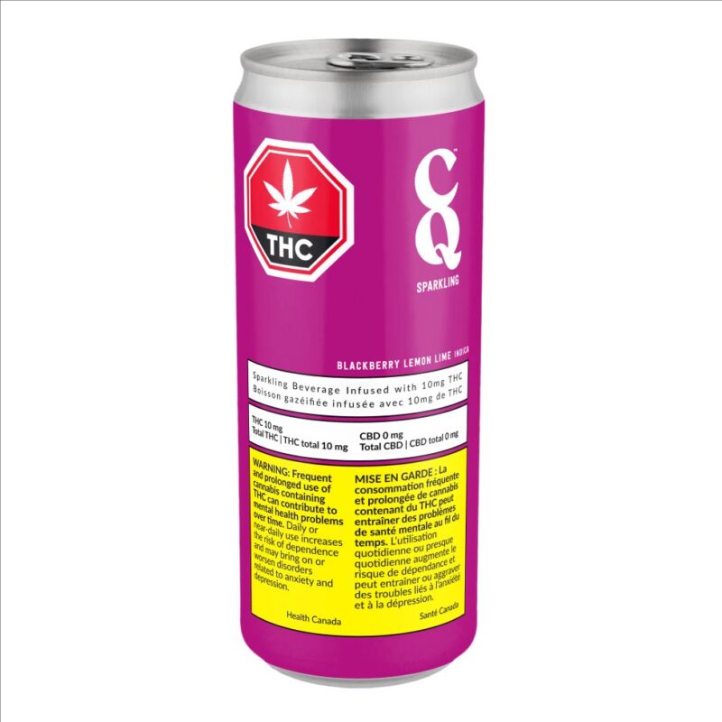 CQ Sparkling Blackberry Lemon Lime Indica