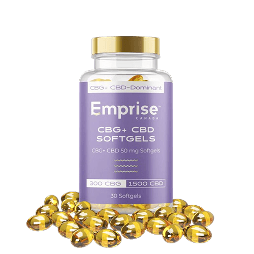 Emprise CBG + CBD 50mg Softgels