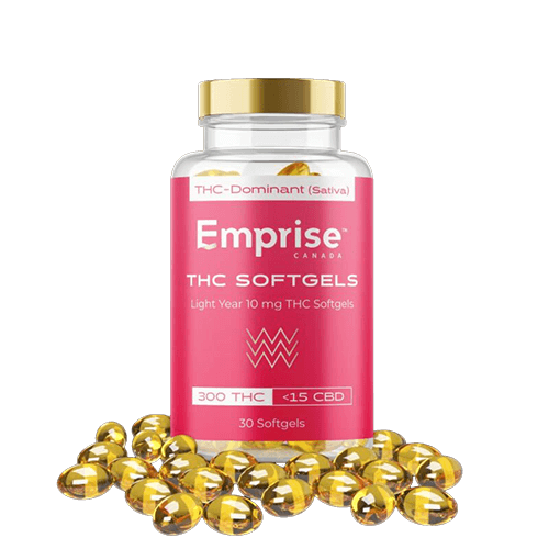 Emprise Light Year 10mg THC Softgels