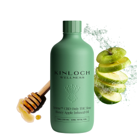 Kinloch Serene CBD ONLY THC Free Honey Apple Infused Oil