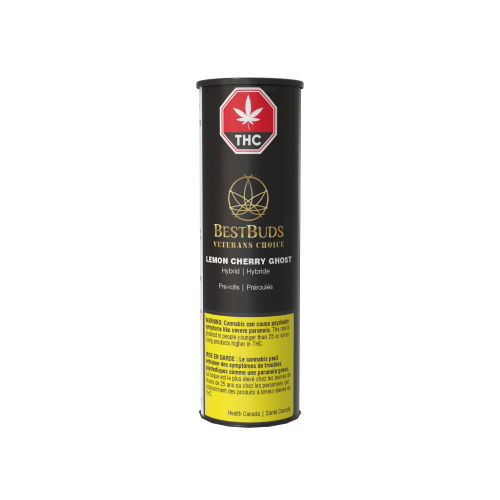 BestBuds Veteran's Choice Lemon Cherry Ghost OG Pre-Rolls