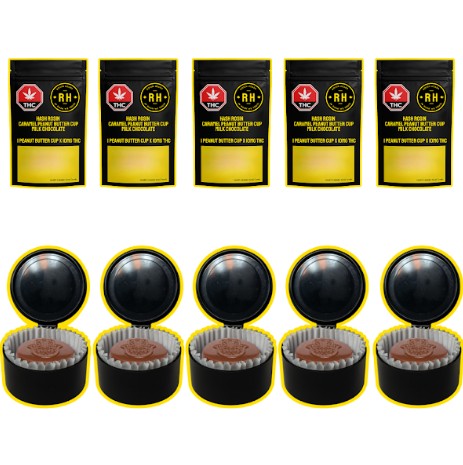 Rosin Heads Caramel Peanut Butter Cup 5 Pack
