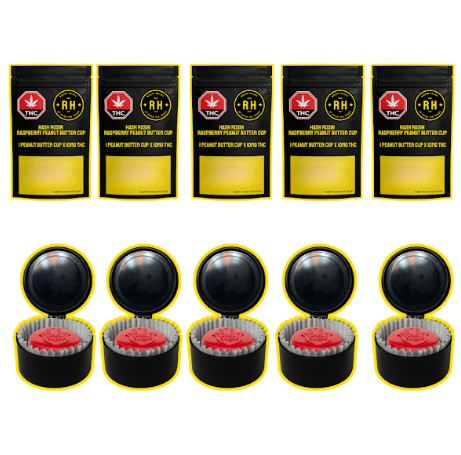 Rosin Heads Raspberry Peanut Butter Cup 5 Pack