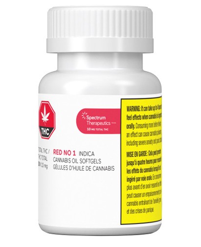 Spectrum Therapeutics Red No. 1 Softgels