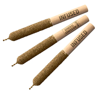 General Admission - StrawKiwi Distillate Infused Pre-Rolls